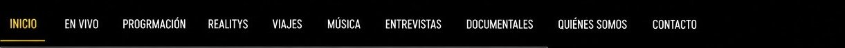 Menú y redes